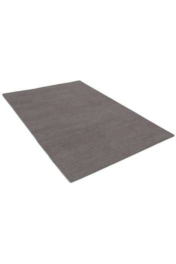 Plain Traffic Grey Rug by Rug Couture
