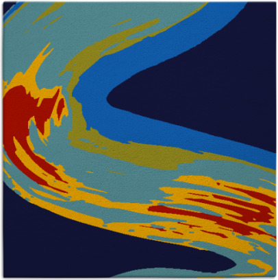 serpentine rug - item 1346655