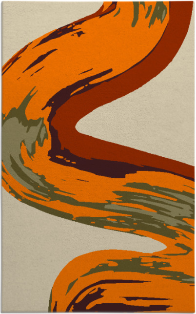 serpentine rug - item 1347364