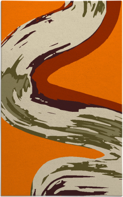 serpentine rug - item 1347365