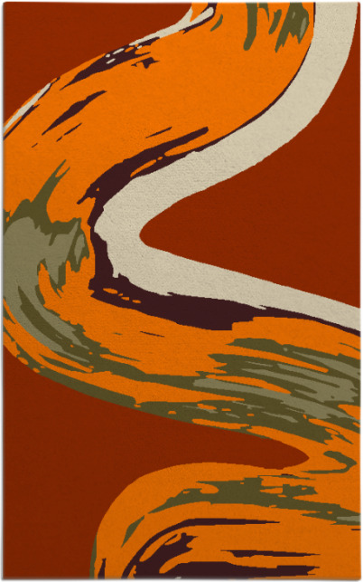 serpentine rug - item 1347366