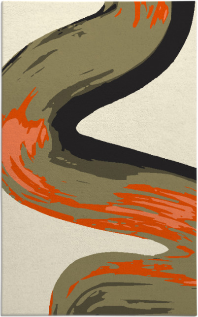 serpentine rug - item 1347391