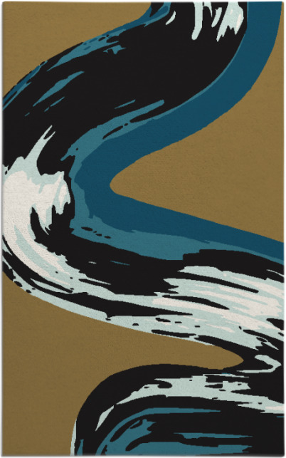 serpentine rug - item 1347393