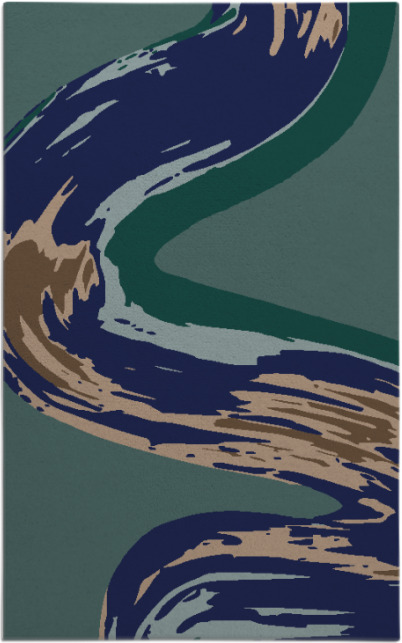 serpentine rug - item 1347405