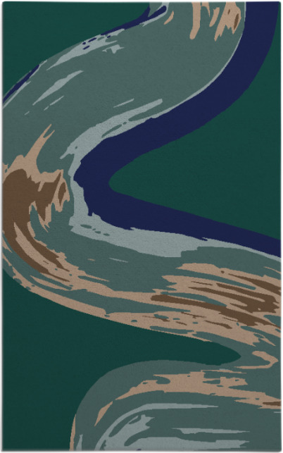 serpentine rug - item 1347406