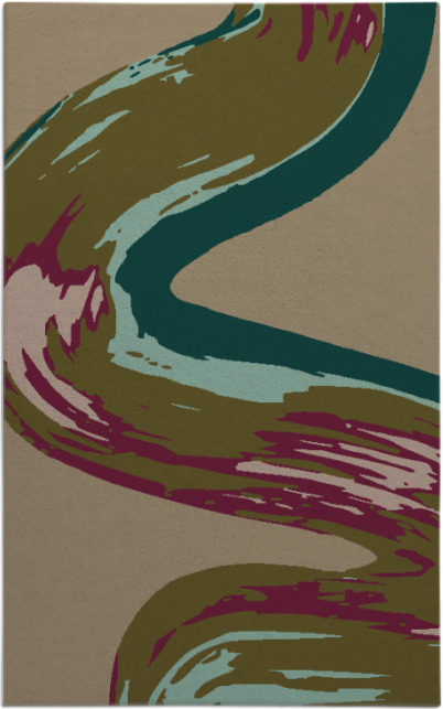 serpentine rug - item 1347477