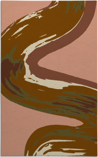 serpentine rug - item 1347522