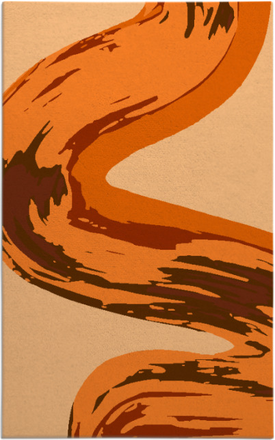 serpentine rug - item 1347651