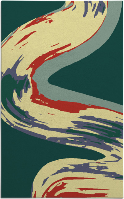 serpentine rug - item 1347705