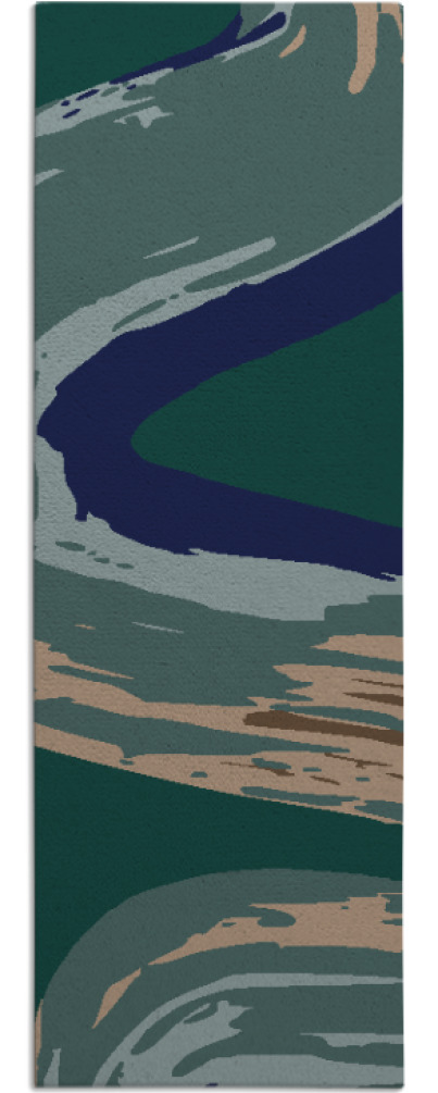 serpentine rug - item 1348150