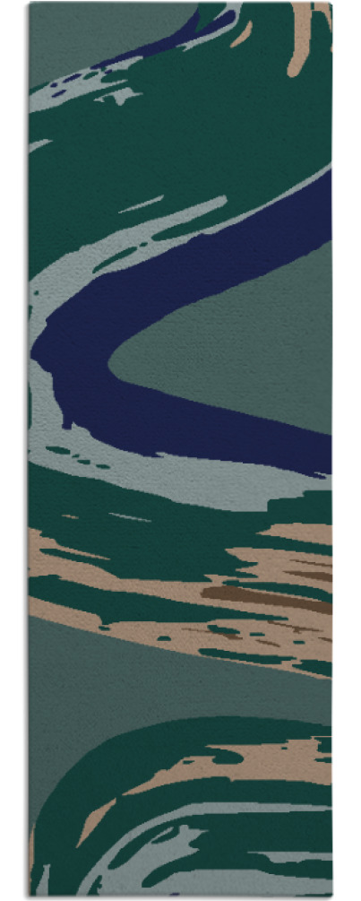 serpentine rug - item 1348151