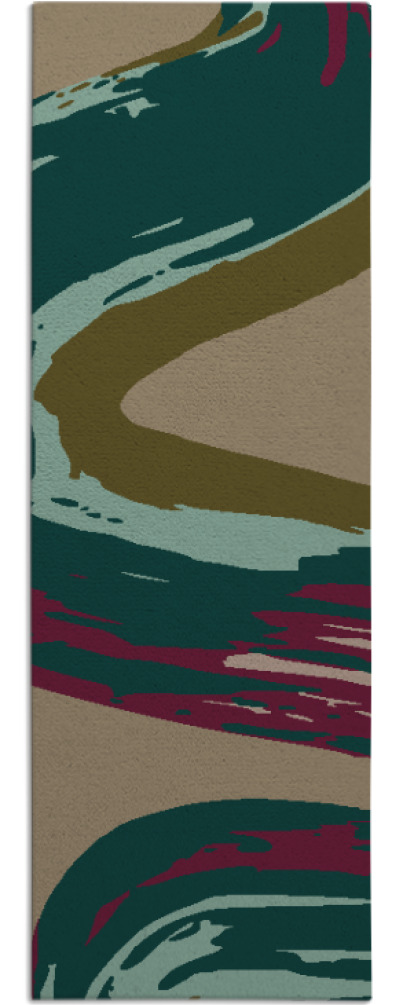 serpentine rug - item 1348223