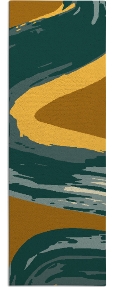 serpentine rug - item 1348447