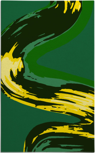 serpentine rug - item 1600889