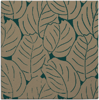 collected leaves rug - item 225508