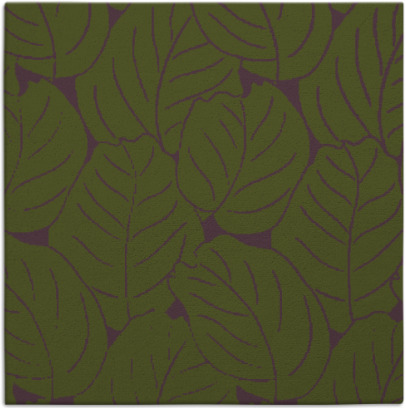 collected leaves rug - item 225524