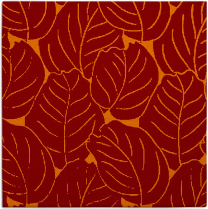 collected leaves rug - item 225574