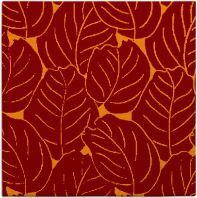 collected leaves rug - item 225576