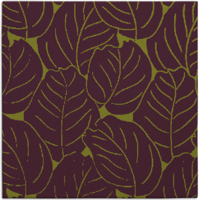 collected leaves rug - item 225613