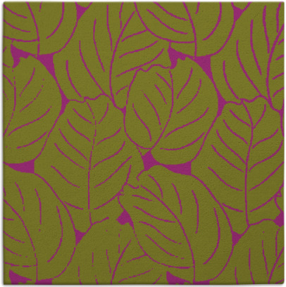 collected leaves rug - item 225616