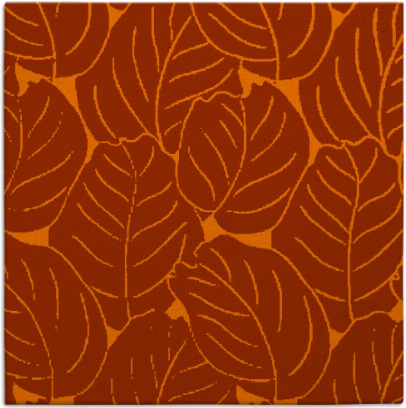 collected leaves rug - item 225641