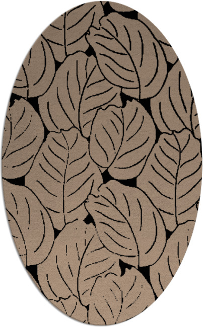 collected leaves rug - item 225750