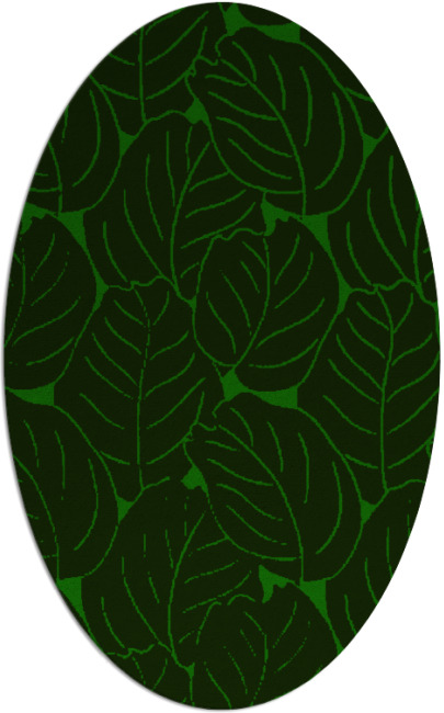 collected leaves rug - item 225806