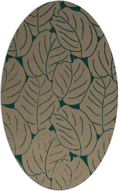 collected leaves rug - item 225860