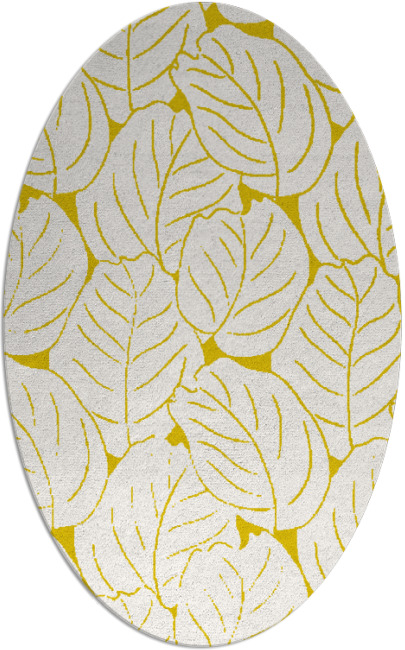collected leaves rug - item 225924