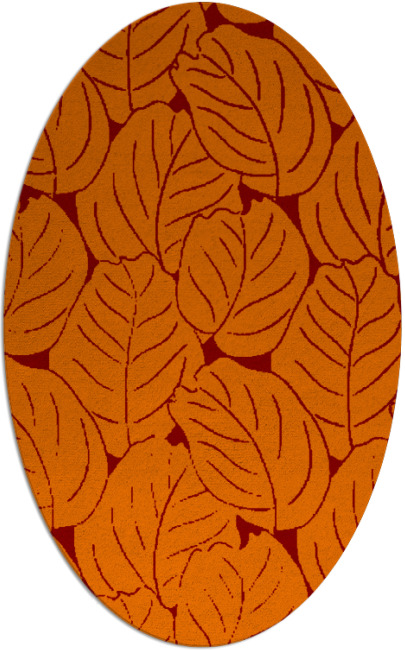 collected leaves rug - item 225925