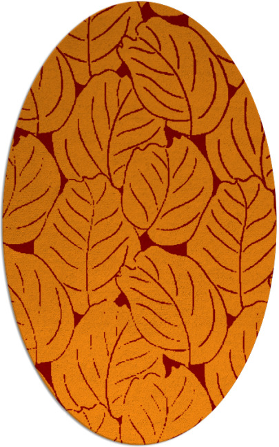 collected leaves rug - item 225927