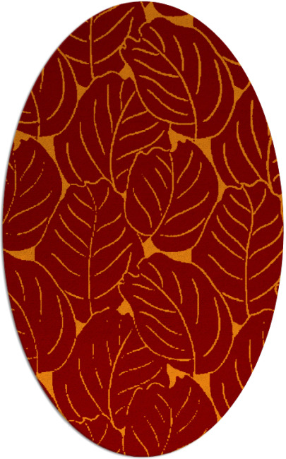 collected leaves rug - item 225928