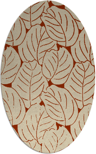 collected leaves rug - item 225936