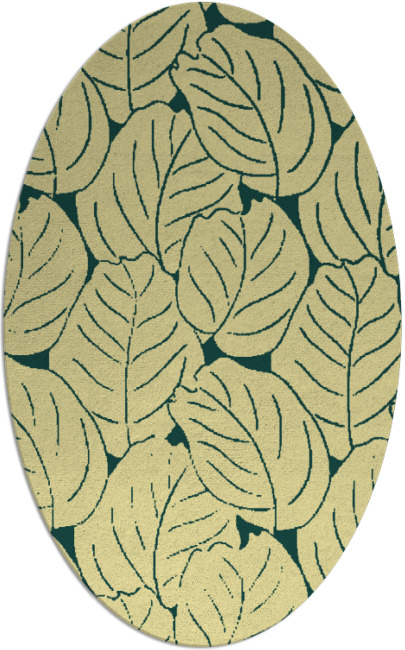 collected leaves rug - item 225941