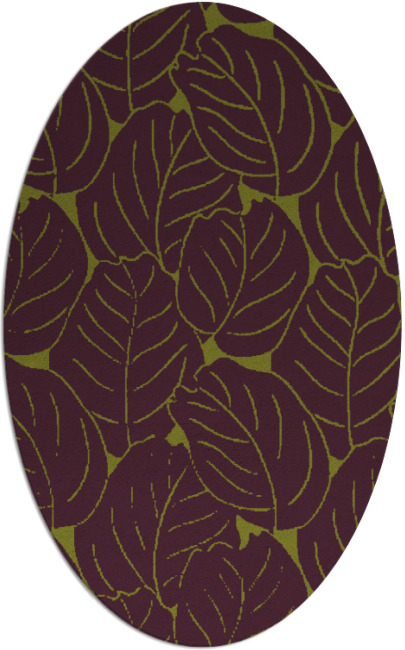 collected leaves rug - item 225965