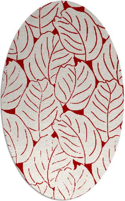collected leaves rug - item 225978
