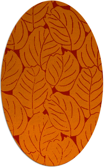 collected leaves rug - item 225982