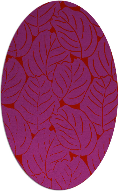 collected leaves rug - item 225990