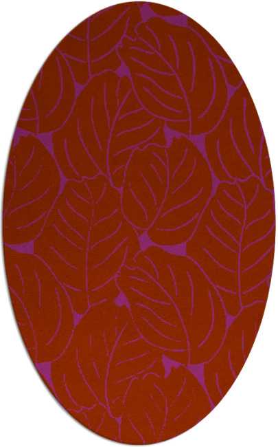 collected leaves rug - item 225991