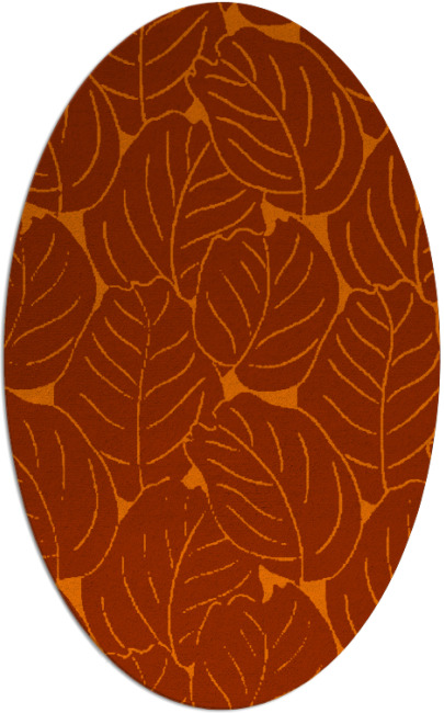 collected leaves rug - item 225993
