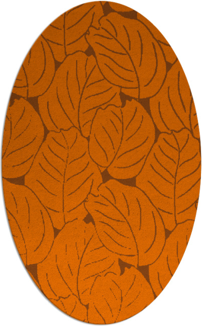 collected leaves rug - item 225996
