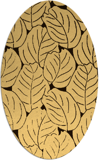 collected leaves rug - item 226035