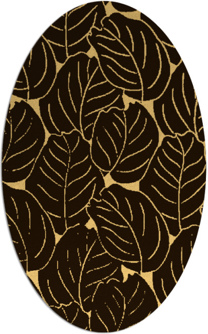 collected leaves rug - item 226036