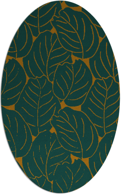 collected leaves rug - item 226043