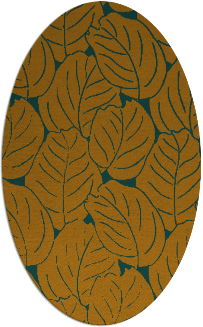 collected leaves rug - item 226044