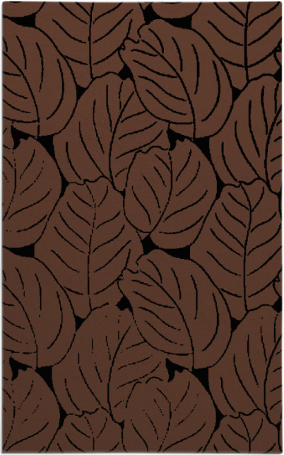 collected leaves rug - item 226106