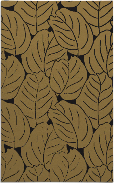 collected leaves rug - item 226110