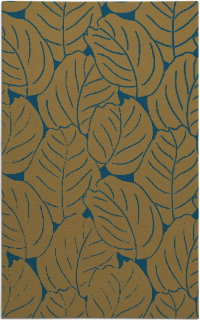 collected leaves rug - item 226112