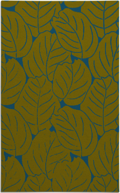 collected leaves rug - item 226150