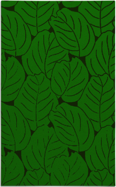 collected leaves rug - item 226157